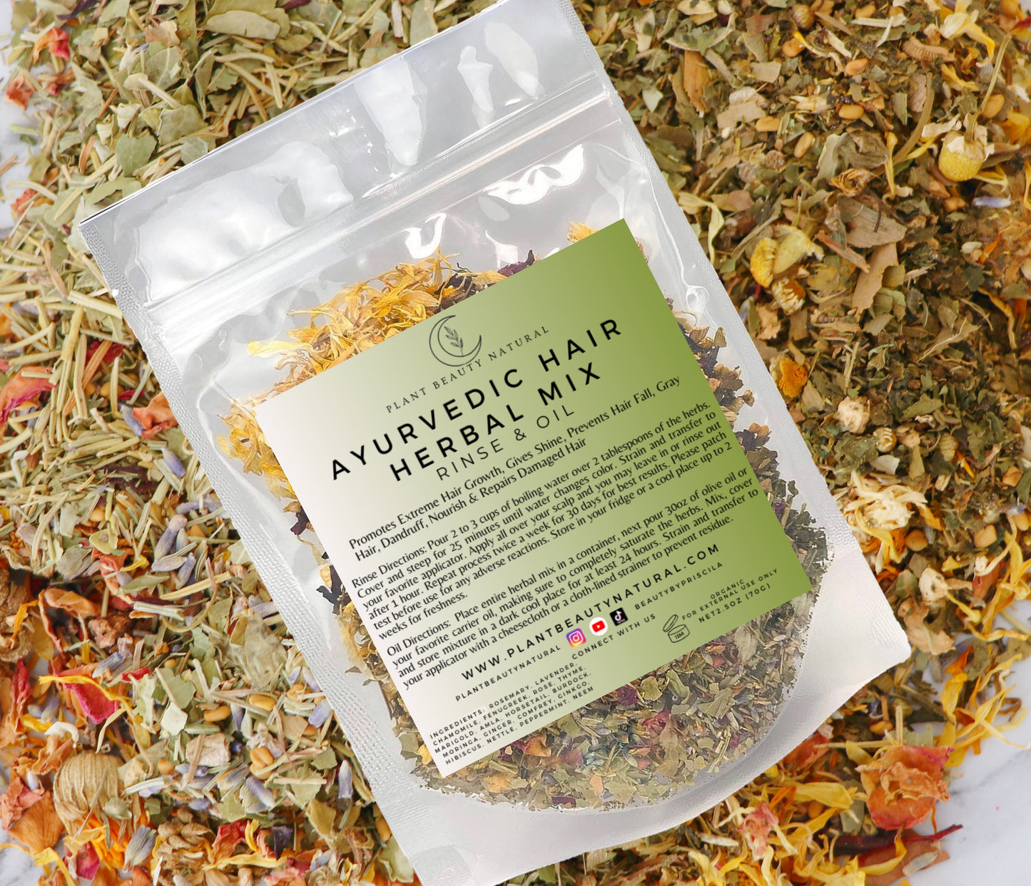Ayurvedic Hair Herbal Mix